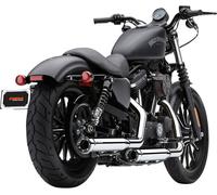 Cobra Marmitta Slip-On 3 In. Con Terminali RacePro - Cromata Moto Stradale 6080