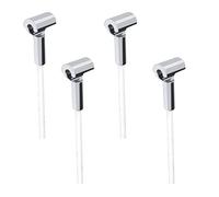 Cobra Perlon - Cavo trasparente per appendere quadri, 2 mm, per appendere quadri e gallerie d'arte, decorazione domestica, confezione da 5