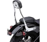 Cobra Rotondo Schienale Rimovibile - Moto Da Strada Chrome 602-2010