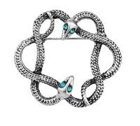 Cobra Serpente Spille Pin Vintage Serpente Serpente Animale Risvolto Pin Donne Uomini Vestito Cardigan Safty Pin Gotico Serpente Vestiti Broach Corpetto Gioielli, Zinco, Nessuna pietra preziosa