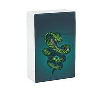 Cobra Snake portasigarette portatile portasigarette custodia protettiva a portafoglio per uomo donna