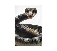 Cobra Snake Welcome Garden Flag 0,6 x 0,9 m Double Sided No Fade House Yard Bandiere Photo Sfondo Banner per Cortile Portico Prato Decorazione Esterna