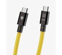 COBRAUNION Cavo di collegamento da USB-C a USB-C Dritto - Dritto giallo