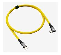 COBRAUNION Cavo USB-C 40G - Giallo angolato 0,5 m