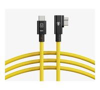 COBRAUNION Da USB-C a Micro-B 90 - Cavo Tether - giallo / 5Gbit/s Diritto - 90 Micro-B giallo
