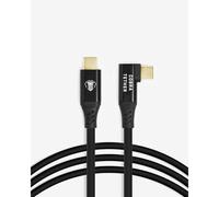 COBRAUNION Da USB-C a USB-C 90 - Cavo Tether Dritto - angolato a 90 nero