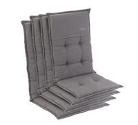 Blumfeldt Coburg, Imbottitura, Schienale Alto, Sedia da Giardino, Poliestere, 53x117x9cm