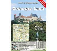 Coburger Land: Rad- und Wanderkarte (reiß- und wetterfest)