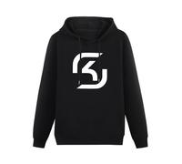 CoByda Barbara Norma SK Gaming Men's Black Hooded Unisex Sweatshirt S