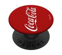 Coca-Cola 2007 Logo Rosso E Bianco PopSockets PopGrip Intercambiabile
