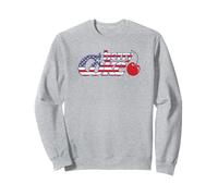 Coca-Cola American Flag Cherry Coke Logo Fill Felpa