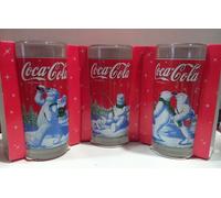 COCA COLA BICCHIERI 300 ML"LA TERRA DEGLI ORSI" COCA COLA SET DA 12