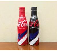 coca cola bottles - UEFA Eurocup 1st Twist Cap Aluminum Bottle 2016 France