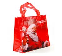 Coca Cola Buste Shopper Babbo Natale - 35 x 30 x 15