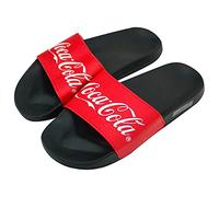 Coca-Cola Calcio Adult Slides Sandali Mens X-Large Nero