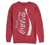 Coca-Cola Canned Maglia di Tuta, Rosso, M Uomo