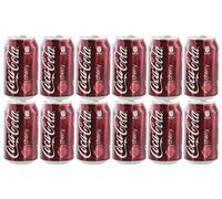 Coca-Cola Cherry, gusto ciliegia, 12 x 330 ml