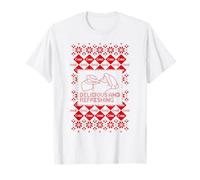 Coca-Cola Christmas Vintage Santa Claus Ugly Sweater Style Maglietta