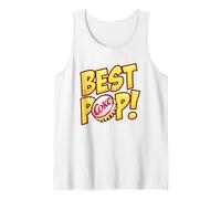 Coca-Cola Classic Best Pop! cap Vintage Big Chest Text Logo Canotta