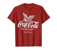 Coca-Cola Classic Eagle Always Banner Atlanta GA Since 1886 Maglietta