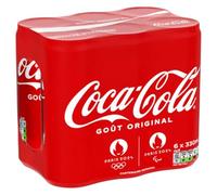 Coca-Cola Coca-Cola Original - Confezione da 6 lattine da 33 cl
