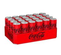 Coca Cola Coke Zero Cans - Pack Size = 24xcans