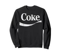 Coca-Cola Distressed Original Logo Felpa