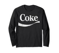 Coca-Cola Distressed Original Logo Maglia a Manica