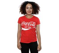 Coca Cola Donna 86 Logo Maglietta X-Large Rosso