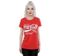 Coca Cola Donna Atlanta Georgia Maglietta Medium Rosso