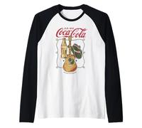 Coca-Cola Drink Coca-Cola The Pause That Refreshens Retro Maglia con Maniche Raglan