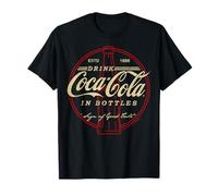 Coca-Cola Drink in Bottles Vintage Logo Maglietta
