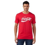 Coca-Cola Eighties Coke Short Sleeve T-Shirt, Rosso, XL Uomo