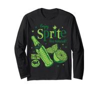 Coca-Cola Enjoy Sprite It's A Natural! Tart & Tingling Retro Maglia a Manica