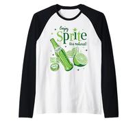 Coca-Cola Enjoy Sprite It's A Natural! Tart & Tingling Retro Maglia con Maniche Raglan