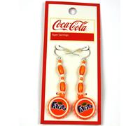 Coca Cola Fanta Orecchini Originale A Forma Di Tappo In Bottiglia