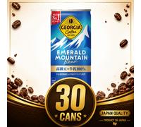 Coca-Cola Georgia Lattina Caffè 185m x 30 Giappone Emerald Mountain Nero EUROPA