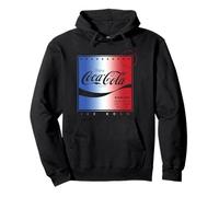 Coca-Cola Gradient American Flag Poster Felpa con Cappuccio