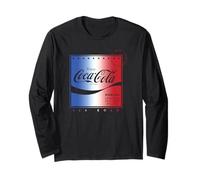 Coca-Cola Gradient American Flag Poster Maglia a Manica