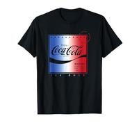 Coca-Cola Gradient American Flag Poster Maglietta