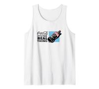 Coca-Cola It's The Real Thing Classic Retro Logo Canotta