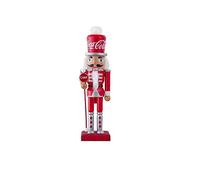 Coca-Cola Kurt S. Adler CC6202 - Schiaccianoci in legno, 25,4 cm, multicolore
