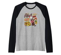 Coca-Cola Mexican Party Viva La Coke Tasty Tacos Maglia con Maniche Raglan