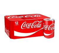 Coca-Cola - Mini lattine da 150 ml, 12 pezzi