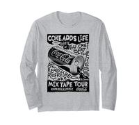 Coca-Cola Mix Tape Tour Refresh & Remix Retro Poster Maglia a Manica