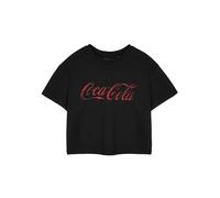 Coca Cola Nero Coca-Cola T-shirt corta a maniche corte Donne
