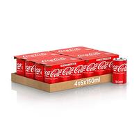 Coca-Cola Original Taste - 24 Lattine da 150 ml, Tutto il Gusto Originale di Coca-Cola, Coca-Cola Mini Lattine, Lattina 100% riciclabile, Bevanda Analcolica