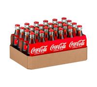 Coca-Cola Original Taste, Tutto il Gusto Originale di Coca-Cola in Bottiglia di Vetro 100% Riciclabile, Bevanda Analcolica - 24 Bottiglie da 200 ml