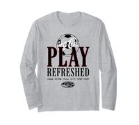 Coca-Cola Play Refreshed Football Soccer Ball Classic Logo Maglia a Manica