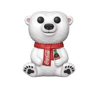 Coca-cola Pop Icons Vinile Figura Polar Bear(dglt) 9 Cm Funko Scatola Rovinata